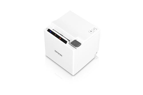 Impresora de Tickets Termica Epson TM-M10-021, 203DPI, USB, Ethernet. Color Blanco, C31CE74021