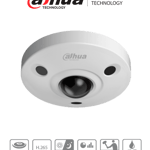 Camara IP Fisheye Dahua IPC-EBW8630N 6MP/ Lente 1.7MM/ ?360/ IR 10 MTS/ IA WizMind/ Mapa de Calor/ POE/ DWDR/ H.265/ IP67/ IK10/ E&S Alarma/ E&S Audio
