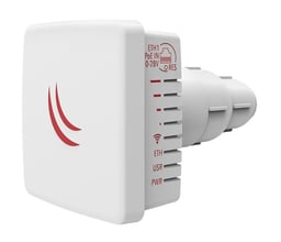 Punto de Acceso MikroTik RBLDF-5ND CPE y PTP en 5GHz/Antena 9dBi