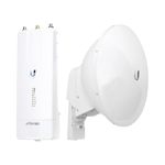 Kit AF5X-HD con Antena Fiber 23 DBI SLAM-45 Ubiquiti AF5X-HD-23-S45