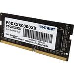 Memoria SODIMM DDR4 4GB 2400MHZ Patriot Signature PSD44G240081S CL17