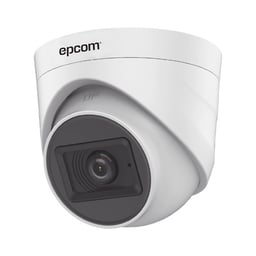 Camara Domo TurboHD Epcom E8-TURBO-G2P/A 2MP/ Gran Angular 106°/ Lente 2.8MM/ 20 MTS IR Exir/ Interior/ 4 Tecnologias/ DWDR