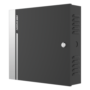Controlador de Acceso Hikvision DS-K2814/para 4 Puertas y 8 Lectores/Incluye Gabinete y Fuente de Alimentación 12VCC/8A/Wiegand y RS-485/10,000 Tarjetas