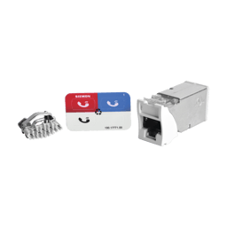 Jack Z-Max Cat6A, blindado montaje hibrido, Z6A-S02B