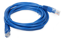 Cable Patchcord CAT6 de 1 Metro Azul Gigatech CP6-1.0