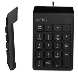 Teclado Numérico USB Acteck TN220 AC-932622 Negro