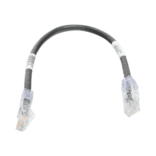Cable de Parcheo TX6 UTP CAT6 Panduit UTPSP1BLY 24 AWG, CM/LSZH, Color Negro, 1FT