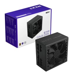 Fuente De Poder 750W NZXT C750 Gold Core / Fully Modular / 80 Plus Gold / ATX / Color Negro / PA-7G3BB-US