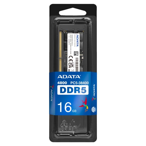 Memoria SODIMM DDR5 16GB 4800MHZ Adata AD5S480016G-S CL40
