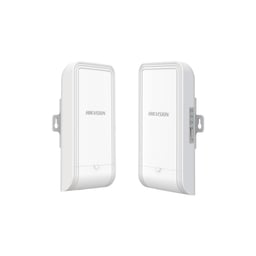 Kit Punto De Acceso PTP Y PTMP Hikvision DS-3WF02-5AC/D / 5Ghz / PoE / 867Mbps / Salida PoE / Antena Sectorial De H: 50° / MIMO 2X2 / 12DBI De Ganancia / Exterior / Administración Gratuita Desde La Nube