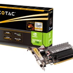 Tarjeta de Video Zotac GT 730 Low Profile 4GB DDR3, ZT-71115-20L