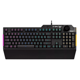 Teclado Alámbrico Gamer ASUS TUF GAMING K1 RGB Negro RA04 TUF GAMING K1 CA