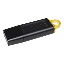 Memoria USB 3.1 de 128GB Kingston DTX/128GB, Datatraveler Exodia, negro/ amarillo