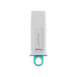 Memoria USB 3.2 64GB Kingston Datatraveler Exodia KC-U2G64-5R Color Blanco
