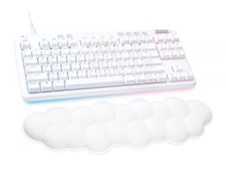 Teclado Gamer Logitech G713 Tactil, Led RGB TKL, GX Brown, Español, Color Blanco, 920-010413