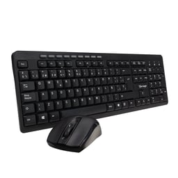 Kit Teclado y Mouse Inalambrico Vorago KM-304 Multimedia USB Color Negro