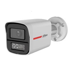 Camara Bala Dahua DH-HAC-HFW1549XN-A-PRO / 5MPX / 2.8MM / Imagen 24Hrs A Color / Correccion De Dist De Imagen Mediante IA / Iluminador Int Con Luz Calida / Hasta 50M Iluminacion / Doble Mic Incorp / Campo De Vision De 101°
