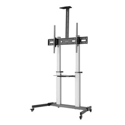 Soporte de Pared Para TV 32"-70" Manhattan 462433 Con Doble Brazo Articulado/Ajuste de Nivel/40KG/Color Negro