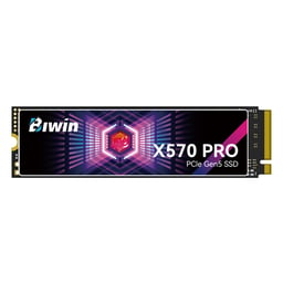 Unidad de Estado Sólido SSD M.2 1TB + 1GB DRAM Biwin X570 PRO/PCIe 5.0/14000 MB/s de Lectura/10500 MB/s de Escritura/BX570DN01TB-RGX