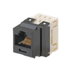 Jack modular punchdown categoría 6 negro, Panduit NK688MBL