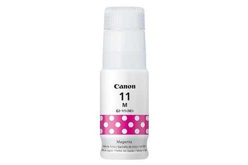 Botella de Tinta Canon GI-11 70ML Color Magenta para G2160/G3160, 4535C001AA
