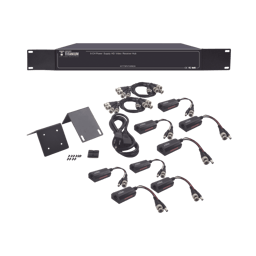 Kit Premium Epcom 1 Receptor Y 8 Transceptores 8 Canales / Rack / 36 A 12 Vcd / Hdtvi / 4k, Kittt8pvturbox