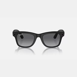 Lentes Inteligentes Ray-Ban 899-00599-01 Meta Wayfarer Gen 1 Con IA Camara Audio Y Mensajeria / Grafito Degradado Polarizado / Negro Mate