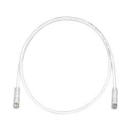 Cable de Parcheo TX6 Panduit UTP CAT6 24 AWG,CM/ LSZH, Color Blanco Mate,15FT, UTPSP15Y