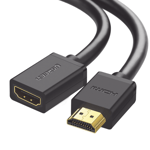 Cable Extensor HDMI Ugreen 10141 de 1 Metro, 3D, HDR, Macho a Hembra, Nucleo de Cobre Estañado, Transmision Estable