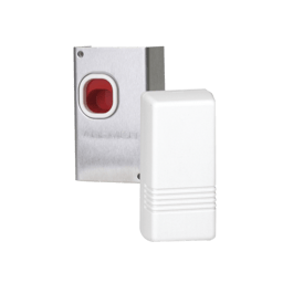 Boton de Panico 269R Inalambrico Honeywell TURBOPANIC3, Con Transmisor, de Bateria, Aluminio/ Rojo/ Blanco