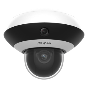 Cámara Mini Domo Panovu IP Hikvision DS-2DP3D404IWG1-E/36(F5) 4MPX/3 Lentes Panorámicos 360°/H.265/10MTS IR/Uso en Interior/PoE+/DWDR/Micro SD