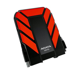 Disco duro externo USB3.1 Adata 2TB rojo antigolpes, AHD710P-2TU31-CRD