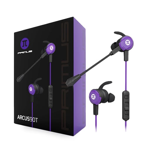Audifonos Primus Gaming ARCUS90T PHS-90 Alambrico/ 3.5MM/ Negro, Purpura