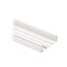 Base para Canaleta Panduit T-45 de PVC Rígido con Cinta Adhesiva, Color Blanco, T45BIW8-A