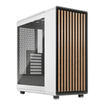 Gabinete Fractal Blanco Tiza TGC FD-C-NOR1C-04 ATX/ MATX/ Mini-ITX/ 1XUSB 3.1 Gen 2 Type-C/ 2XUSB 3.0