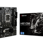 Tarjeta Madre Biostar H610MHP, Socket LGA 1700/ 2XDDR4/ HDMI/ VGA/ PCI-E 4.0/ M.2/ SATA III/ USB 3.0/ Micro-ATX