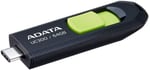 Memoria USB 3.2 64GB Adata UC300 Negro/Verde, ACHO-UC300-64G-RBK/GN