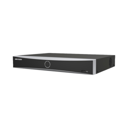 NVR 4 Canales IP Hikvision DS-7604NXI-K1/4P(D)/12MPX/4 Puertos POE+/Reconocimiento Facial/AcuSense/1 Bahias de Disco Duro/HDMI En 4K/300 Metros POE Modo Extendido