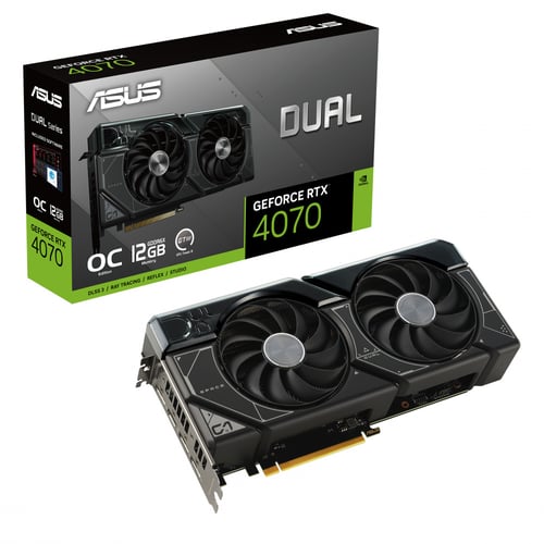 Tarjeta de Video Asus DUAL-RTX4070-O12G Geforce RTX 4070 GDDR6X 12GB