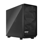 Gabinete Fractal Design Meshify 2 Media Torre, ATX, EATX, Micro ATX, Mini-ITX, 2X Ven Frontales, Sin Fuente, Negro, FD-C-MES2A-02