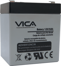 Bateria de Reemplazo Vica VICA 12V-5AH Generica Compatible Con El 80% de No Breaks de Otras Marcas