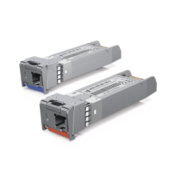 Modulo SFP+ Transceptor Minigibic Monomodo 10GBPS Ubiquiti UACC-OM-SM-10G-S-2/10KM/Conector LC/2 Piezas