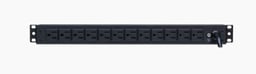 Barra de Contacto PDU Cyberpower PDU15B12R con Con 12 Tomas NEMA 5-15R Traseras, 1UR, 15 AMP, 120 VCA