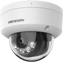 Cámara Domo IP Hikvision DS-2CD1123G2-LIU(F) 2MP / Lente 2.8 mm / Dual Light (30 Mts IR + 20 Mts Luz Blanca) / Micrófono Integrado