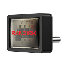 Memoria USB-C 3.2 64GB Sandisk Extreme Fit SDCZ530-064G-G46 Lectura 300 Mb/S / Negro