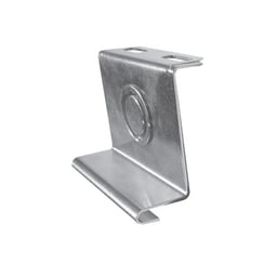 Placa salida Charofil a tubo automática con chequeador 1/2 y 3/4 de 66mm, con acabado electro zinc, CH-PST-AUT-66EZ