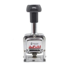 Foliador Nextep NE-166 de Acero/Con 6 Dígitos