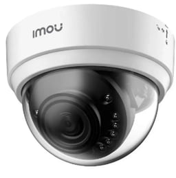 Cámara Domo IP IMOU PU8E IPC-PU8EN-4P0 4MP 2.8MM AUDIO BIDIRECCIONAL AURORA SMART COLOR LUZ DE ADVERTENCIA ROJA Y AZUL IP67 IR 25M MICRO SD 512GB AOR