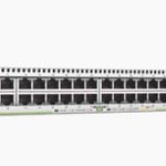 Switch POE+48 Puertos 10/100/1000MBPS + 4 SFP Gigabit, 740W, Administrable, AT-GS980M/52PS-10