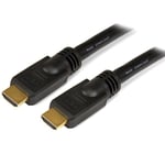 Cable HDMI Startech de alta velocidad 2X HDMI macho ultra HD 4K x 2K, negro 7.6M, HDMM25
